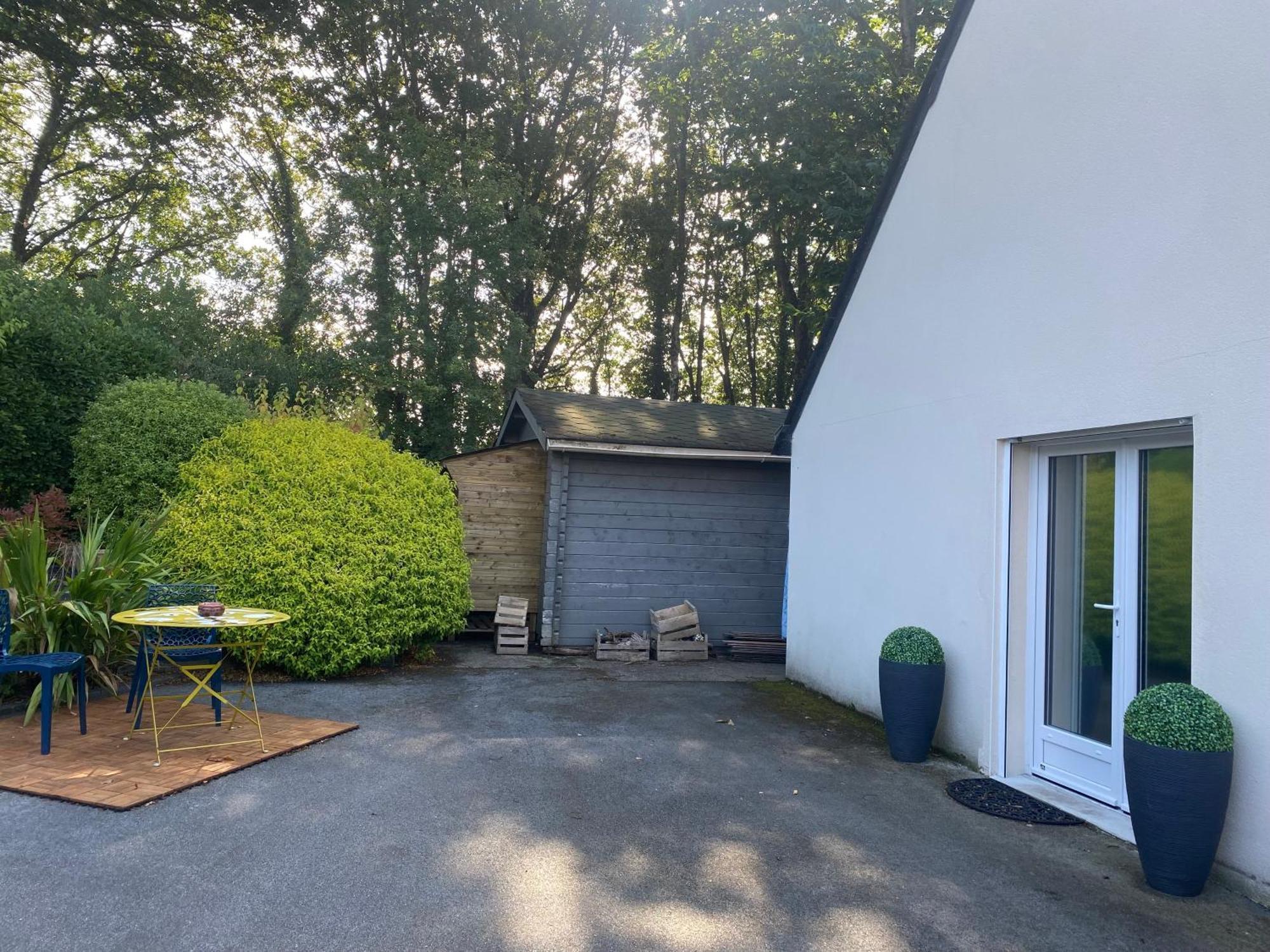 Studio, Sur Le Chemin Des Hortensias Ploermel Bagian luar foto